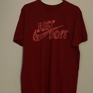 Maroon Nike Tee